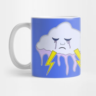 Sad Cloud Crying Mug